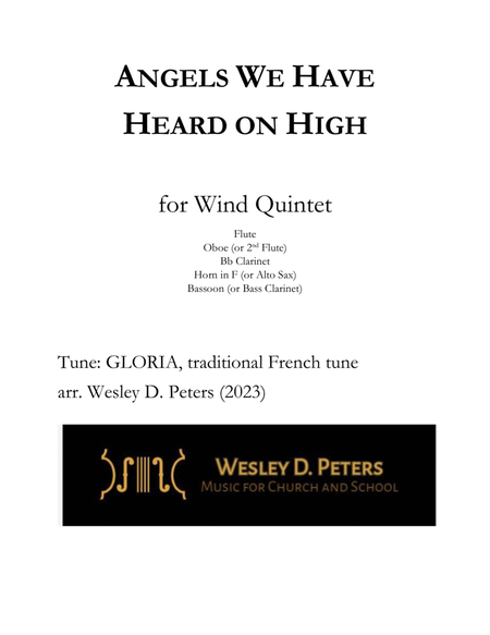 Angels We Have Heard on High (Wind Quintet) image number null