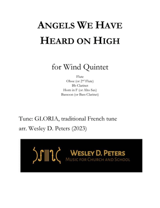 Angels We Have Heard on High (Wind Quintet)