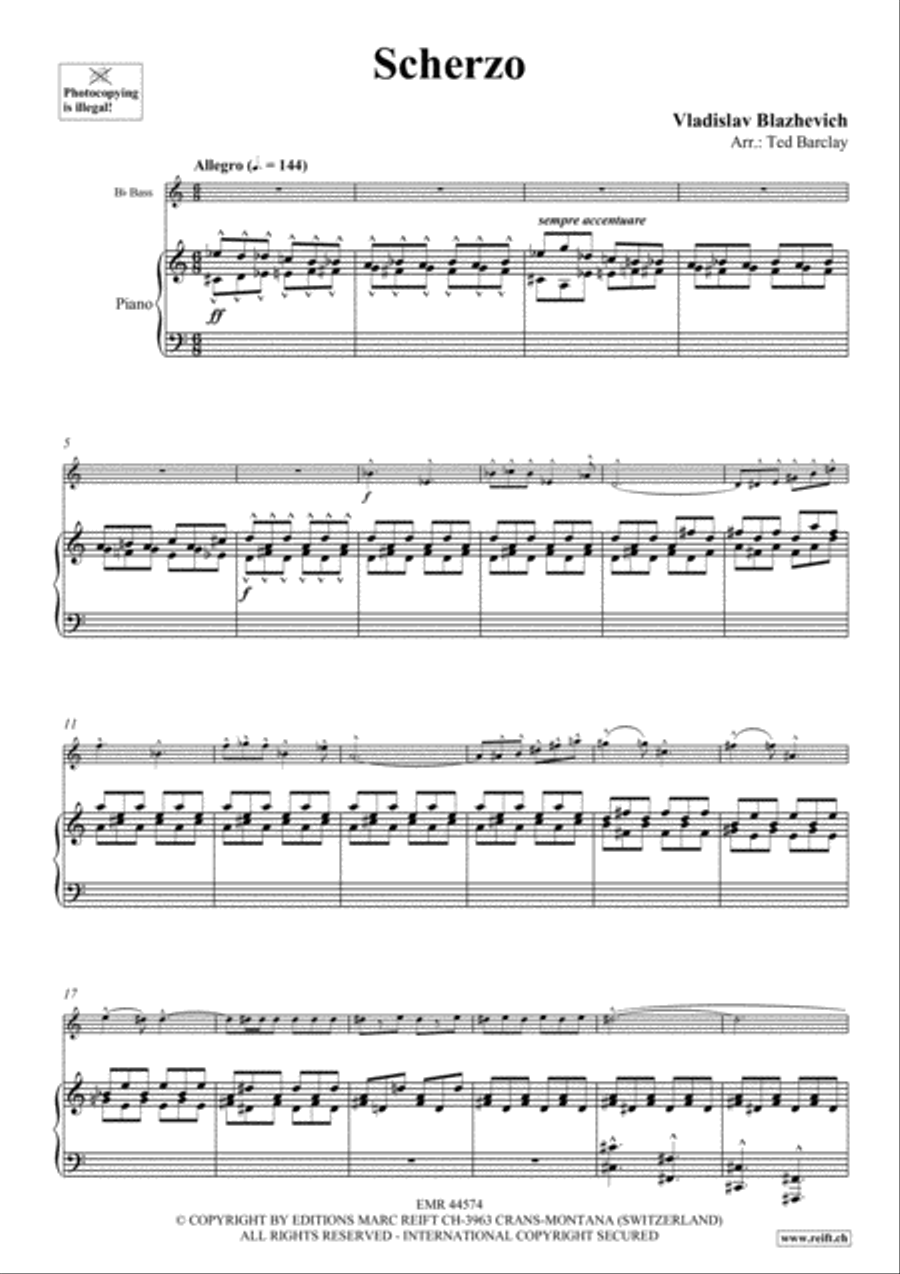Scherzo Scherzo Voice Solo scores gallery preview page 4