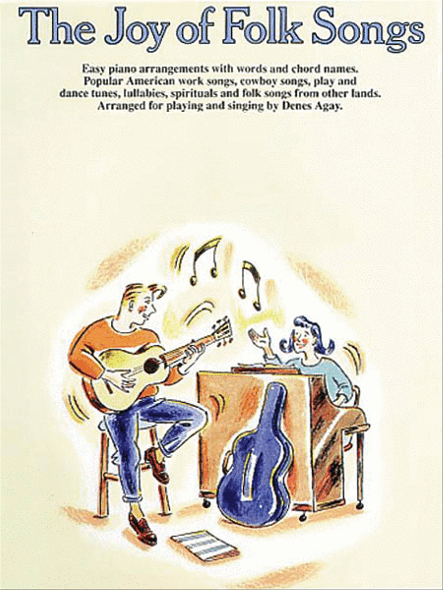 The Joy of Folk Songs Piano Solo scores gallery preview page 1
