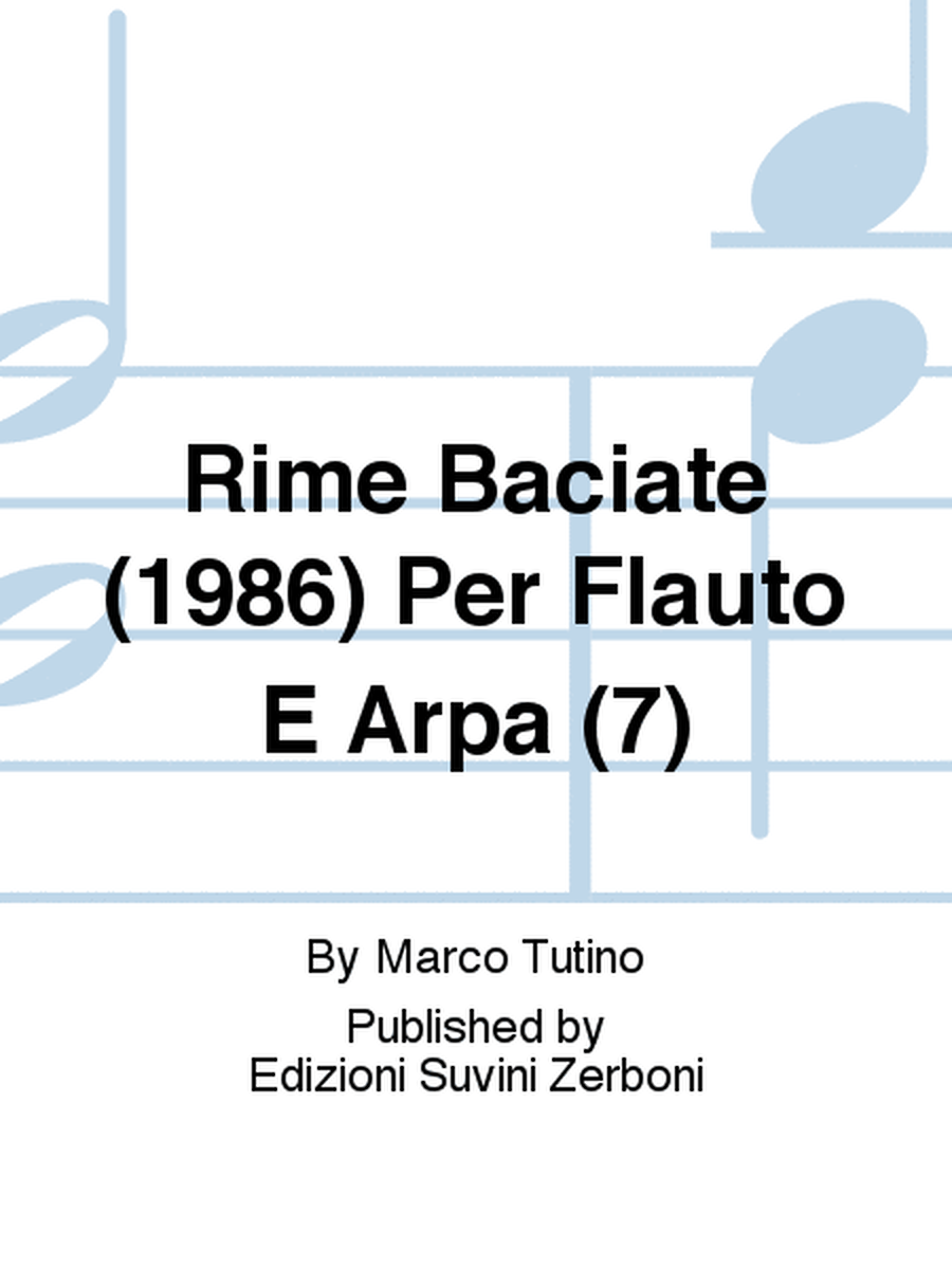 Rime Baciate (1986) Per Flauto E Arpa (7)