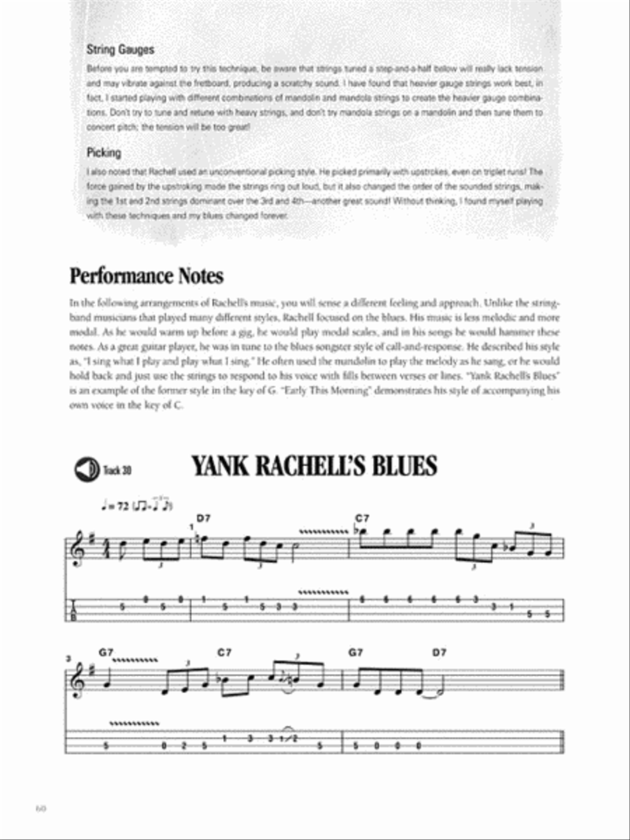 Mandolin Blues Mandolin Blues Guitar Tablature scores gallery preview page 7
