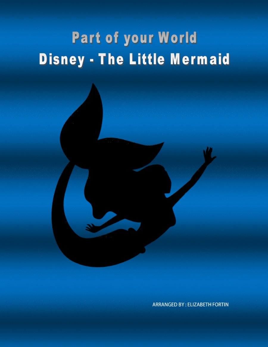 Part Of Your World Part Of Your World Harp scores gallery preview page 1