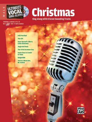 Book cover for Ultimate Vocal Sing-Along Christmas
