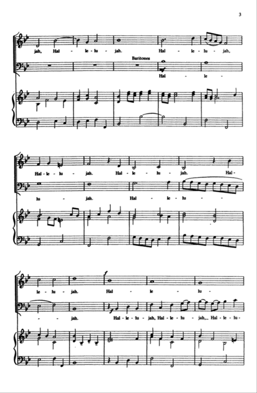 Let the Praise Go 'Round SAB scores gallery preview page 3