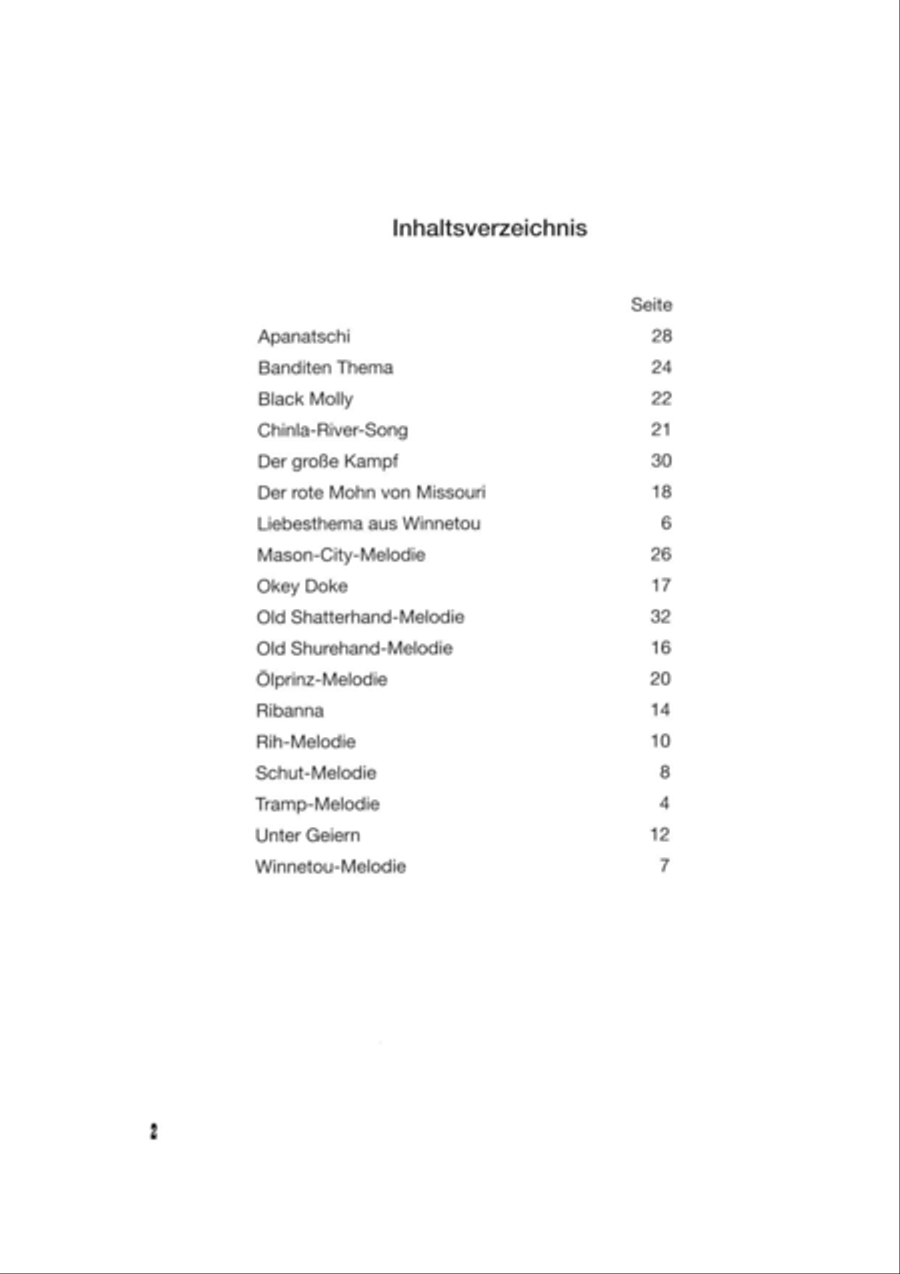 Karl May - Filmmelodien Karl May - Filmmelodien Piano Solo scores gallery preview page 4