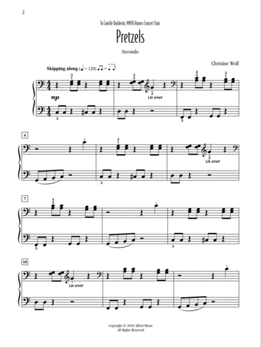 Pretzels Small Ensemble scores gallery preview page 2