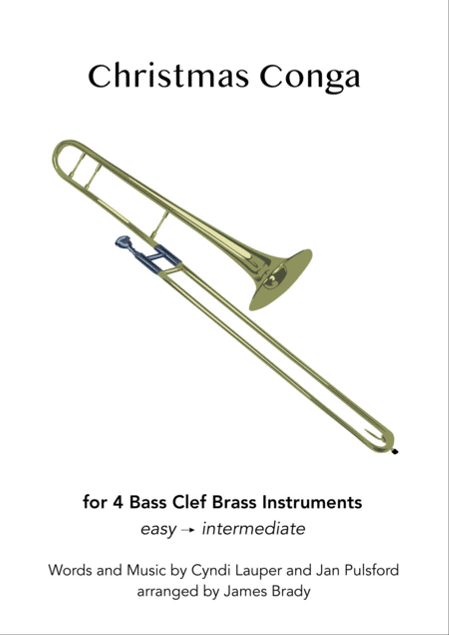 Christmas Conga Brass Ensemble scores gallery preview page 1