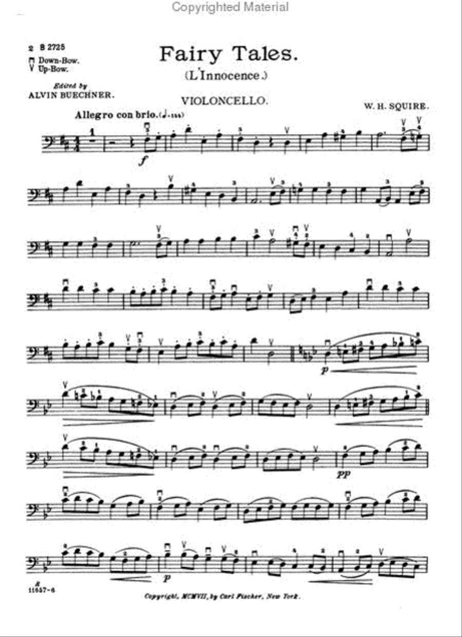 Fairy Tales Violin scores gallery preview page 2