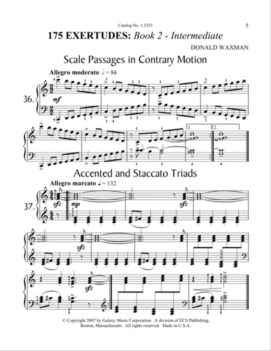 175 Exertudes, Book 2: Intermediate (Downloadable)