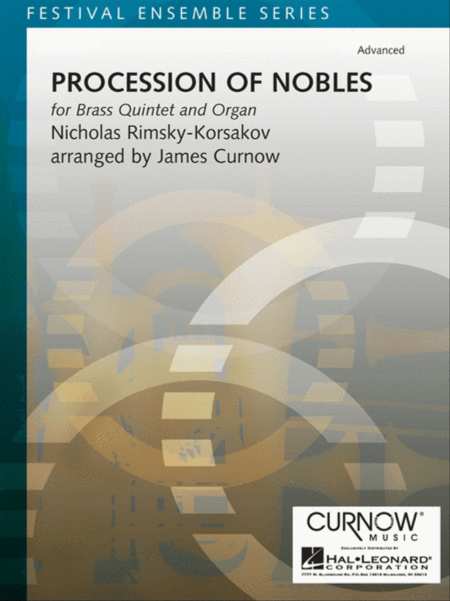 Procession of Nobles Procession of Nobles Organ scores gallery preview page 1