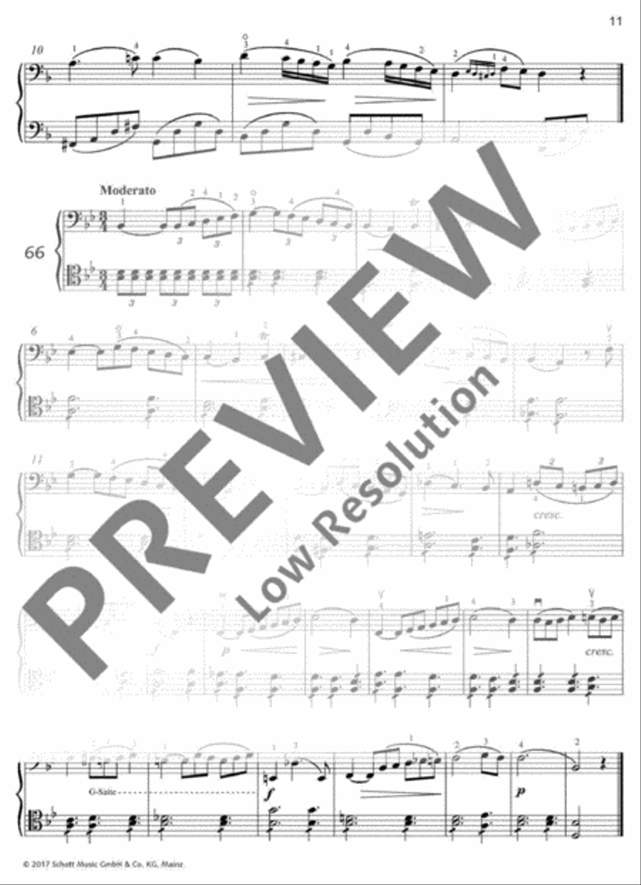 92 Progressives Exercises Cello scores gallery preview page 12