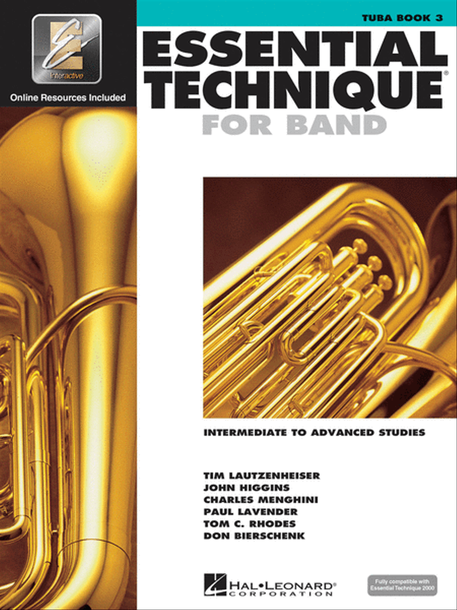 Essential Technique for Band with EEi - Intermediate to Advanced Studies Concert Band Methods scores gallery preview page 1