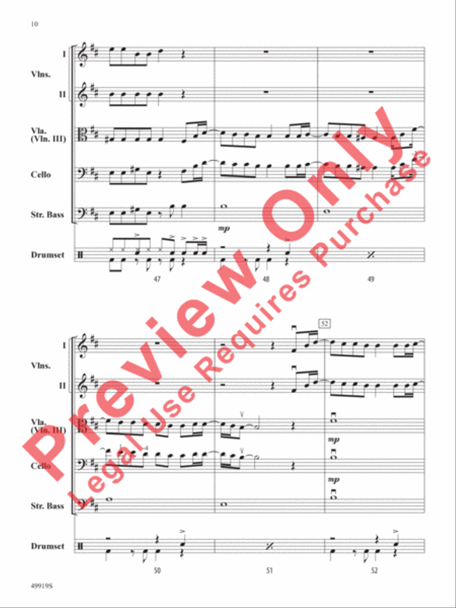 Bones String Orchestra scores gallery preview page 11