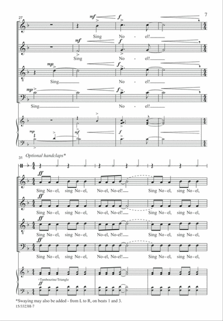 African Noel African Noel 4-Part scores gallery preview page 7