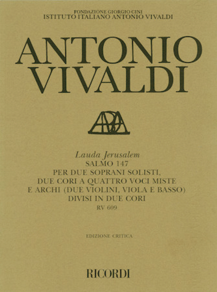 Antonio Vivaldi - Lauda Jerusalem