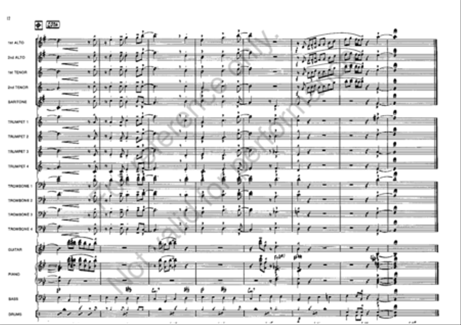 The Cruise Director The Cruise Director Jazz Ensemble scores gallery preview page 12
