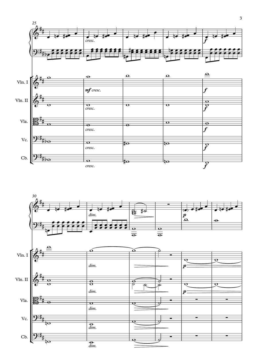 The Crisis from THE LEGEND OF 1900 Small Ensemble scores gallery preview page 5