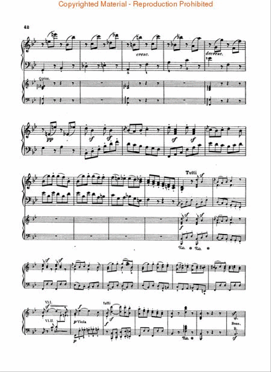 Concerto No. 2 in Bb, Op. 19 Piano scores gallery preview page 4