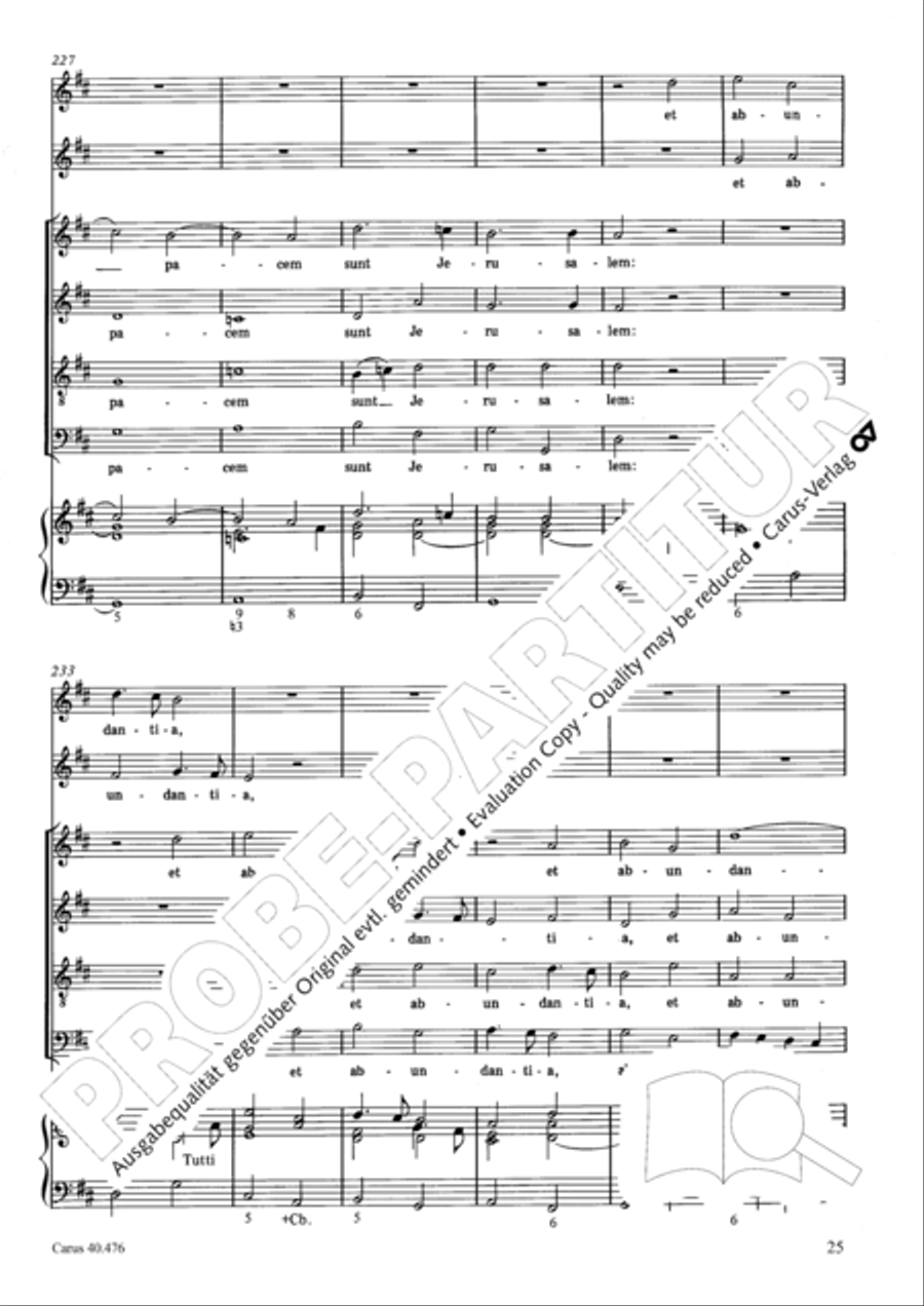 Psalm 121 (Laetatus sum) SA scores gallery preview page 26