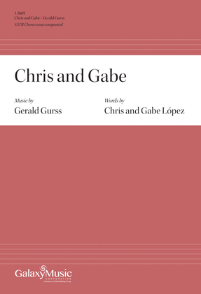 Book cover for Chris and Gabe