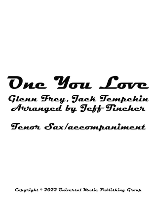 Book cover for One You Love