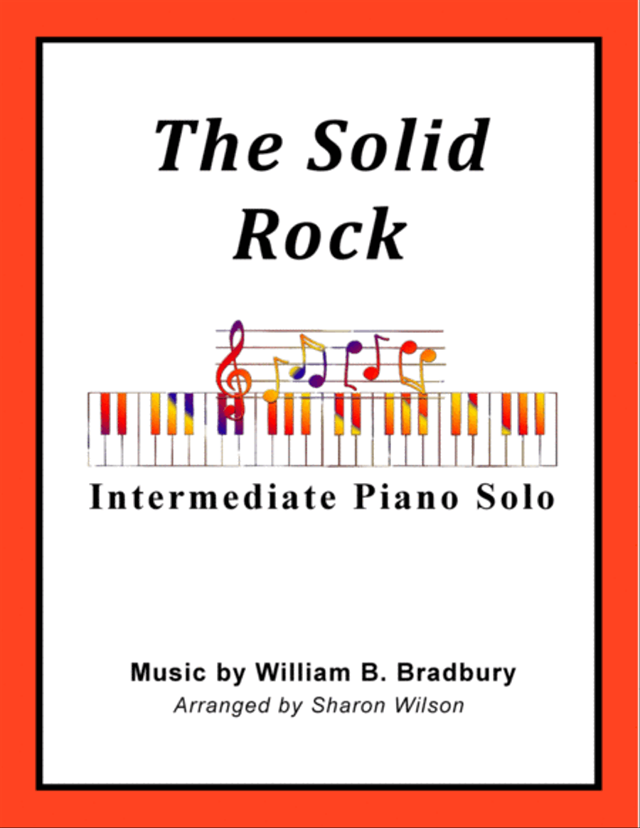 The Solid Rock Piano Solo scores gallery preview page 1