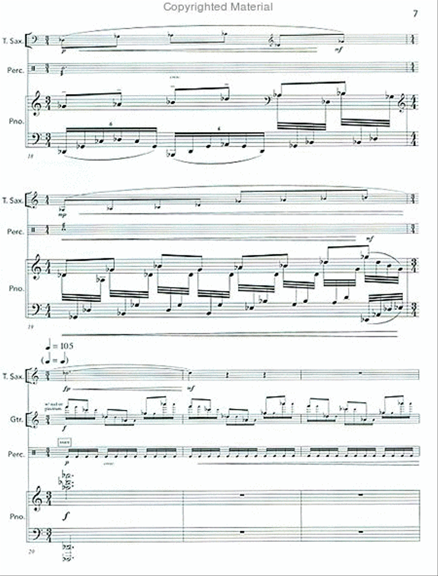 Atomic Variations Saxophone scores gallery preview page 4