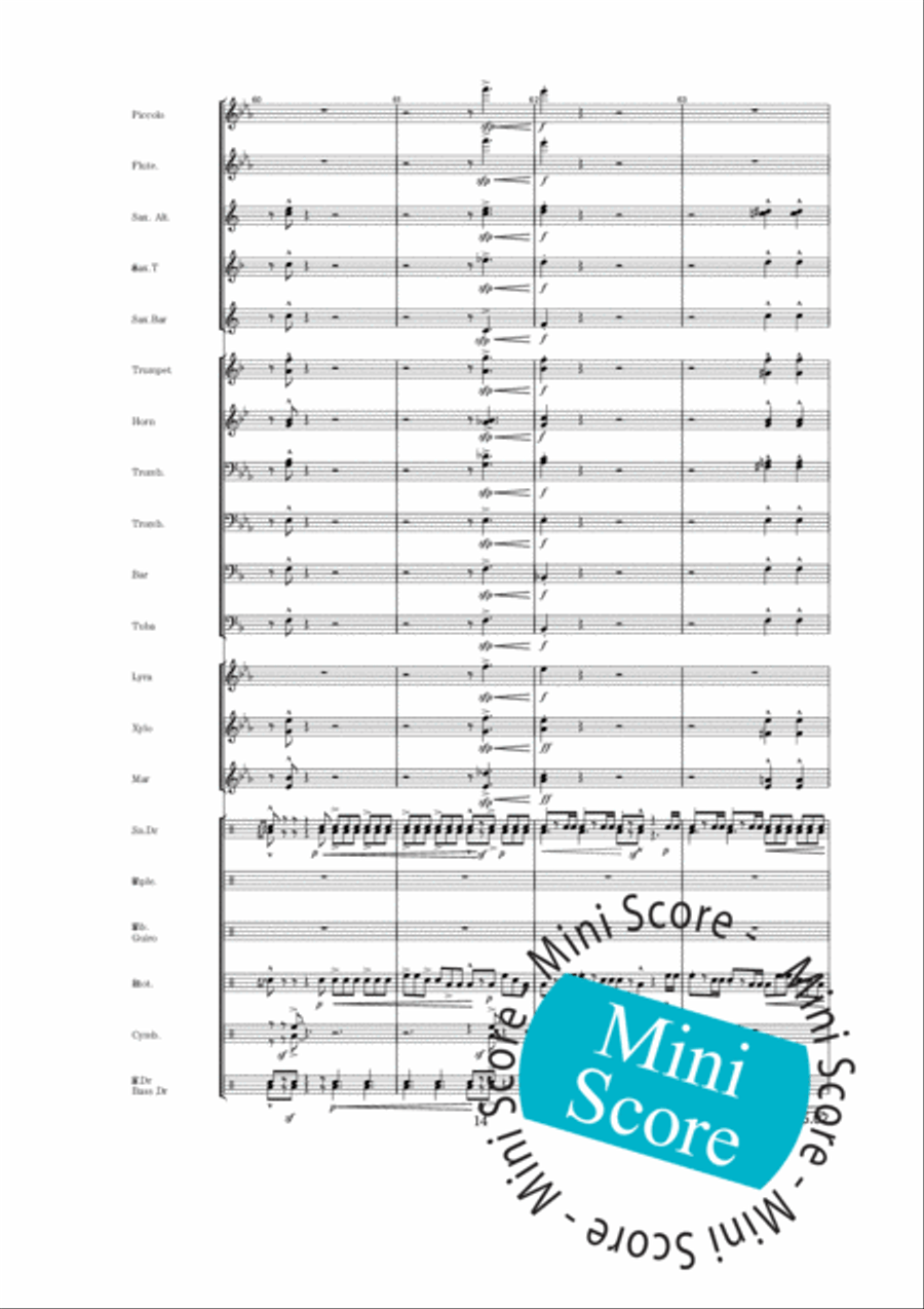 Rosevalley Blues Percussion scores gallery preview page 18