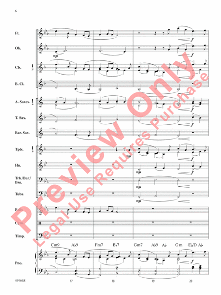 Sonatina Sonatina Concert Band scores gallery preview page 18