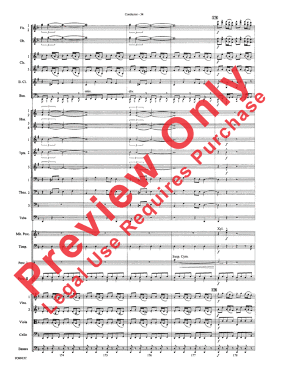 Selections from Star Wars: Episode I The Phantom Menace Full Orchestra scores gallery preview page 80