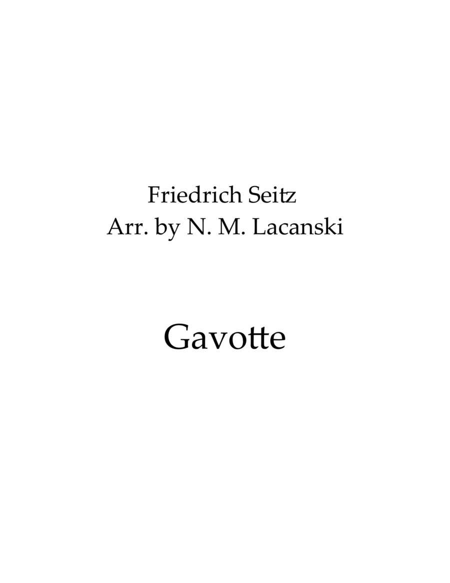 Gavotte image number null