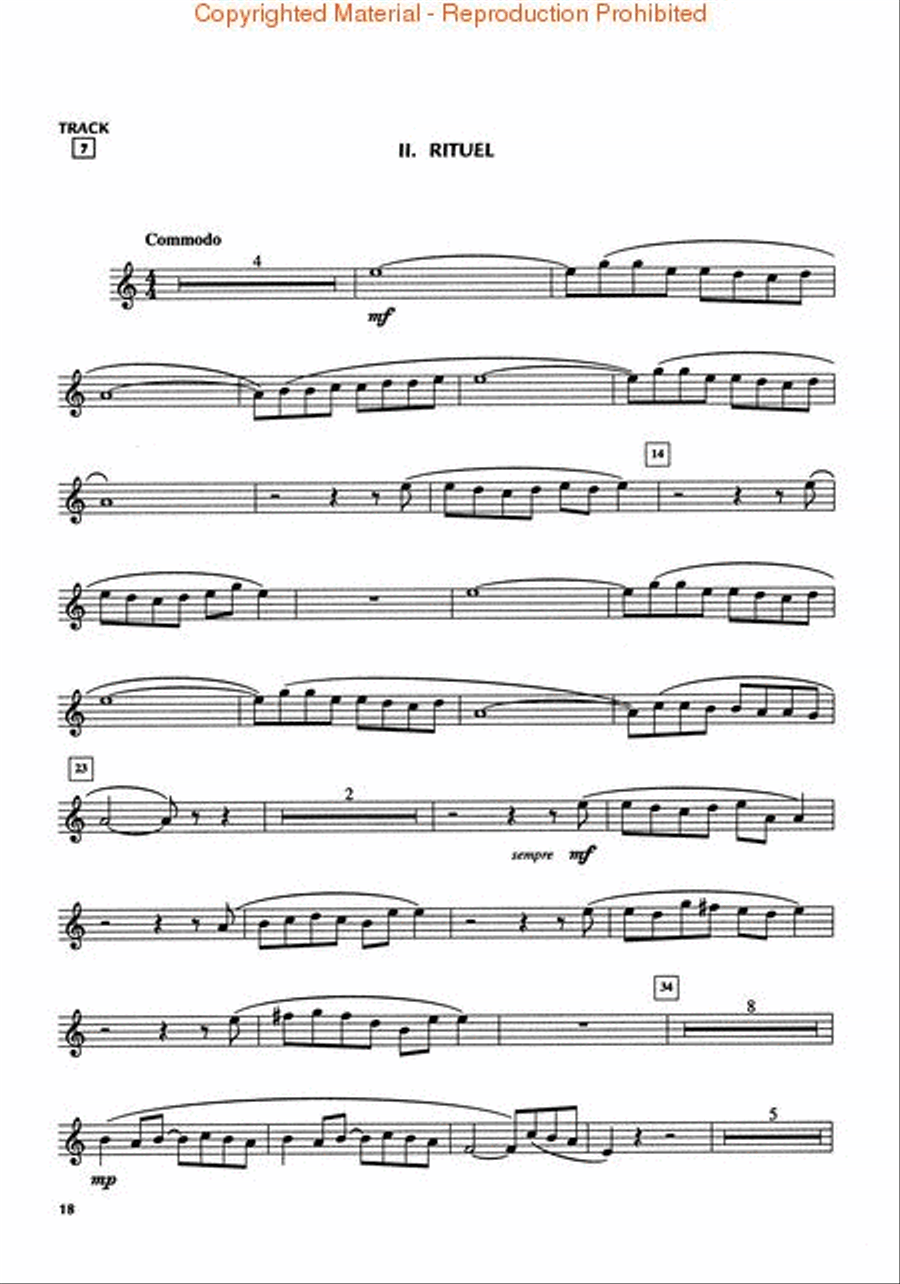 Concerto Concerto Euphonium scores gallery preview page 3