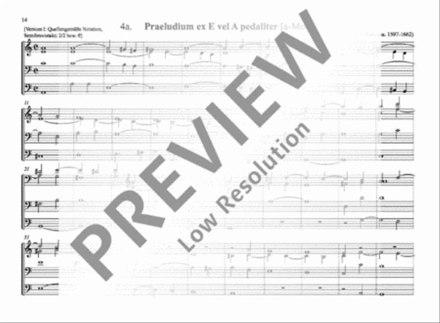 20 Free Organ Works of the North German School Organ scores gallery preview page 15
