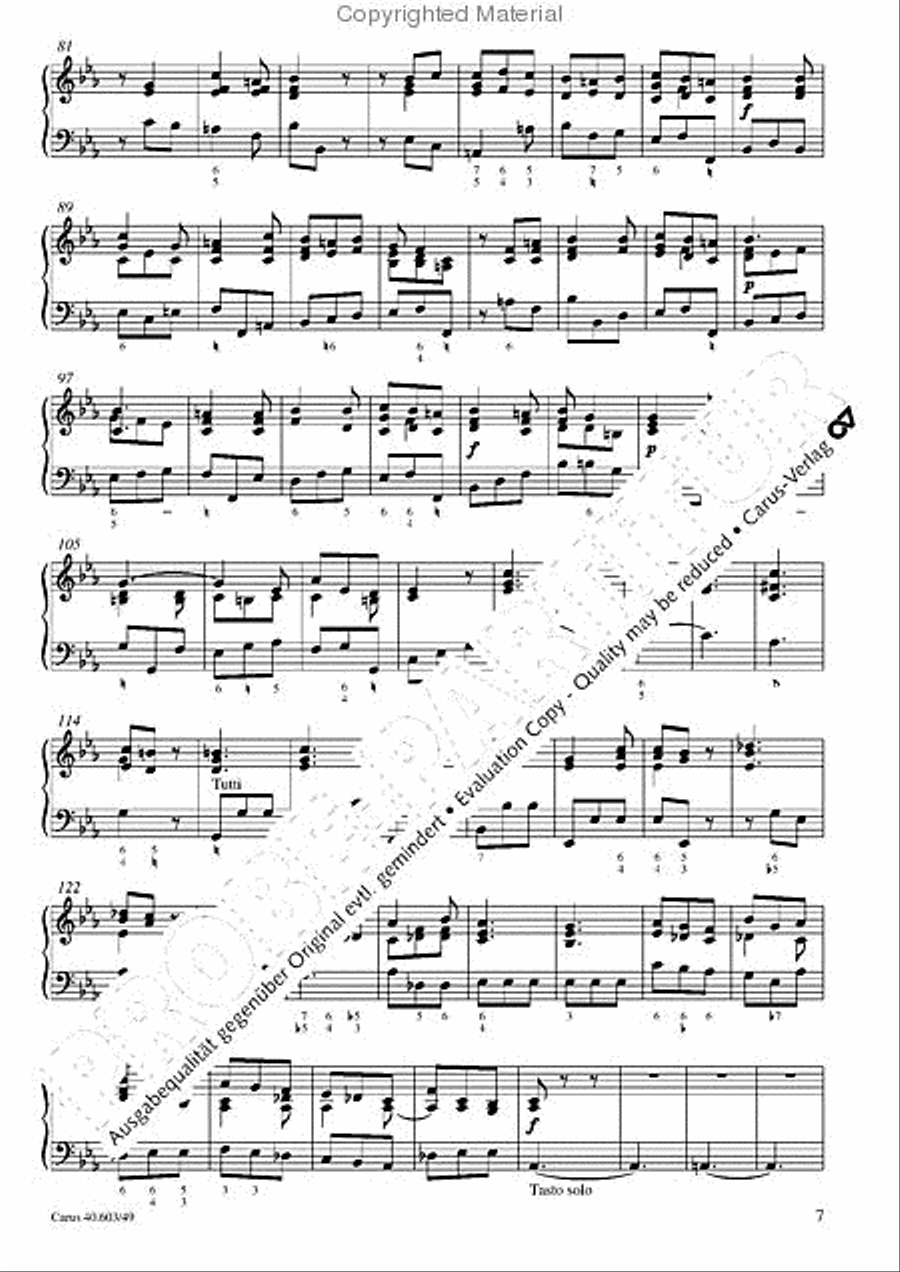 Grosse Orgelsolomesse in Es Voice scores gallery preview page 8