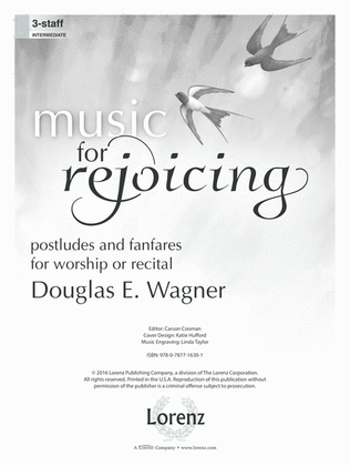 Book cover for Music for Rejoicing (Digital Download)
