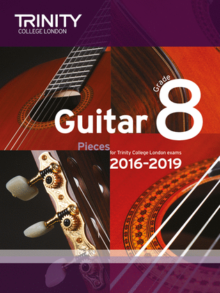 Book cover for Guitar Exam Pieces 2016-2019: Grade 8