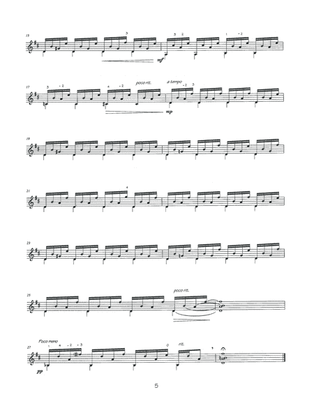 Etudes Mecaniques-12 Easy-Intermediate Studies for Guitar image number null