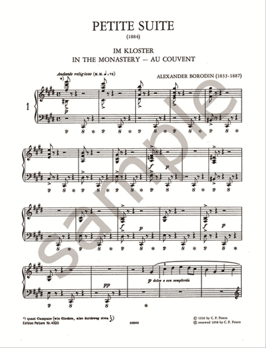 Petite Suite for Piano Petite Suite for Piano Piano scores gallery preview page 3