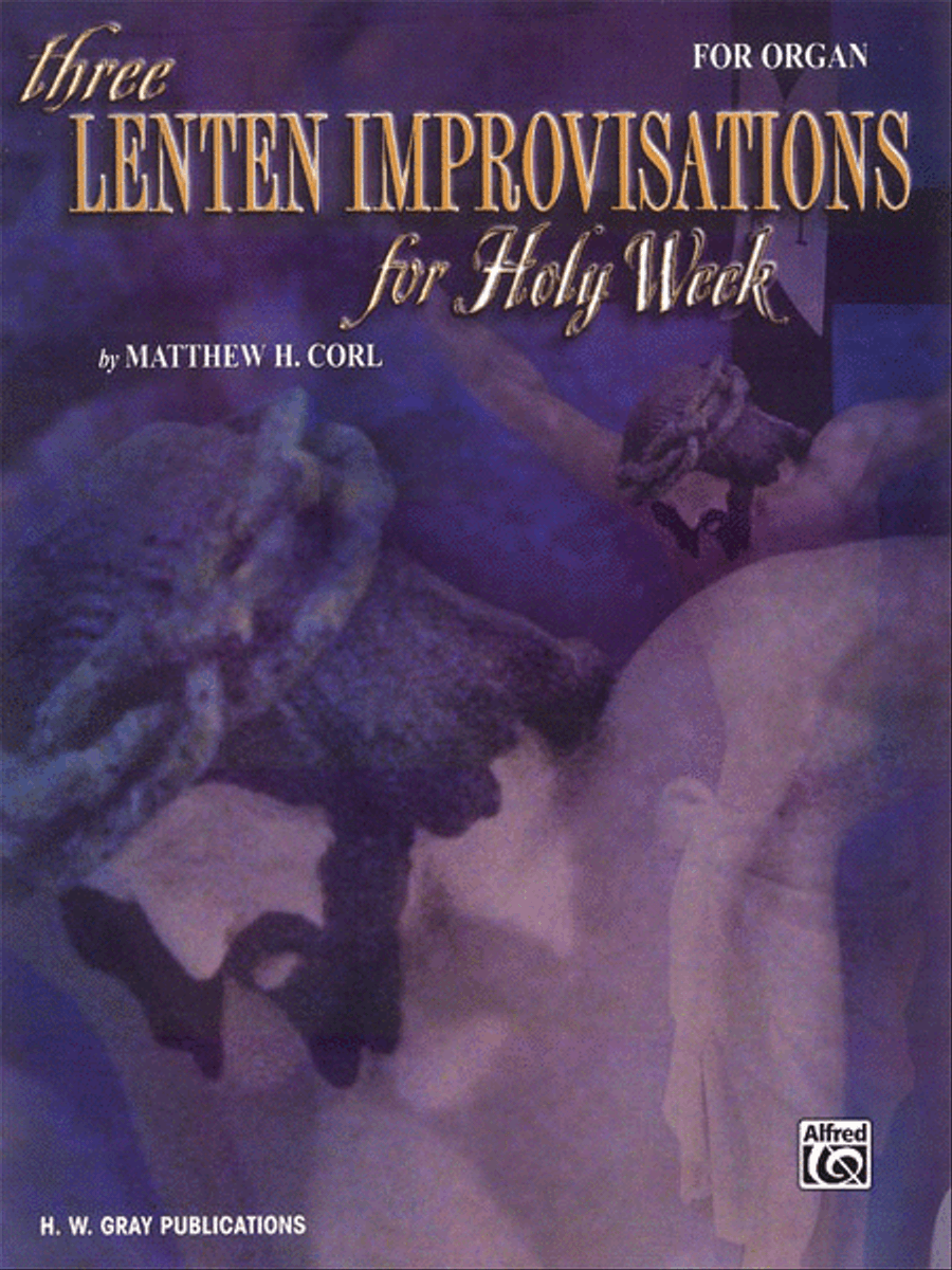 Three Lenten Improvisations for Holy Week Organ scores gallery preview page 1