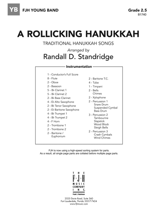 A Rollicking Hanukkah: Score