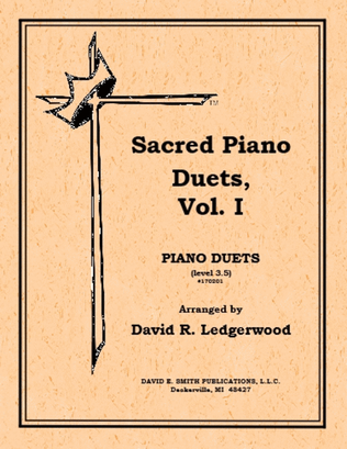 Book cover for Sacred Piano Duets Vol. I (4 hands)