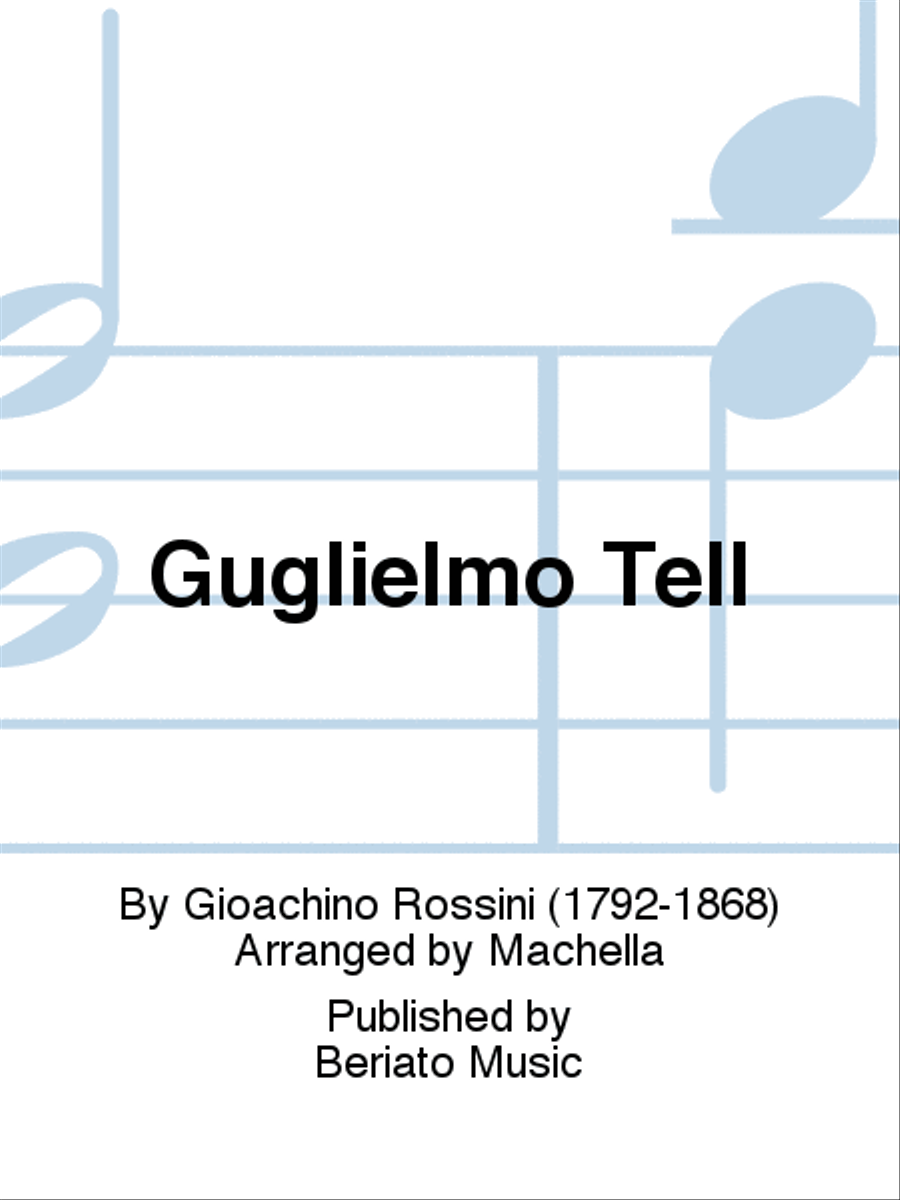 Guglielmo Tell Organ scores gallery preview page 1