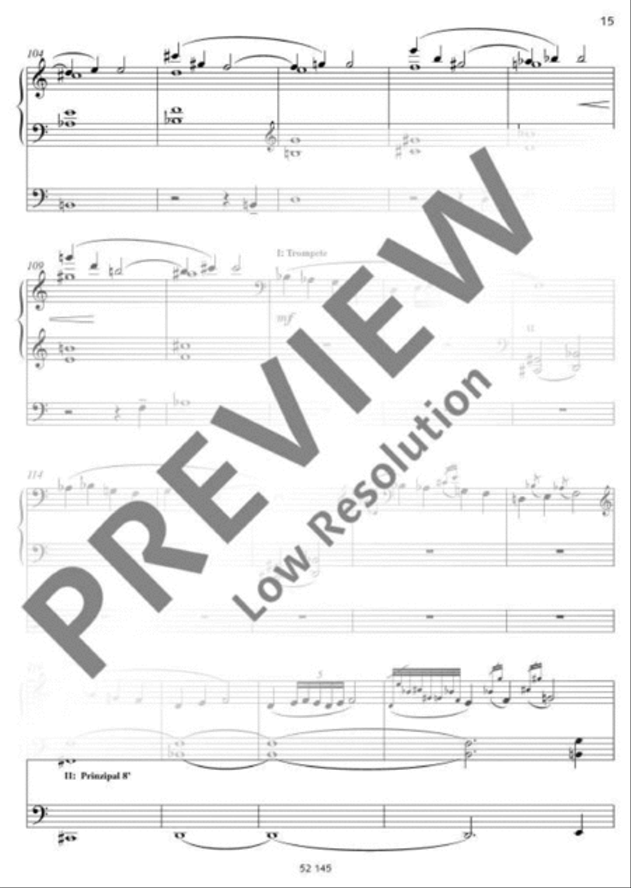 Litanei Litanei Organ scores gallery preview page 16