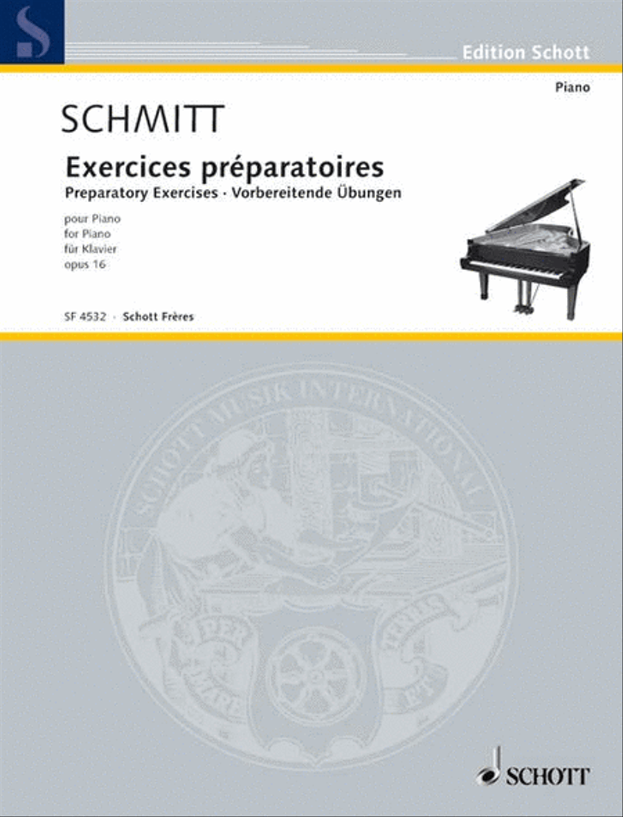 Exercices Preparatoiry Piano Solo scores gallery preview page 1