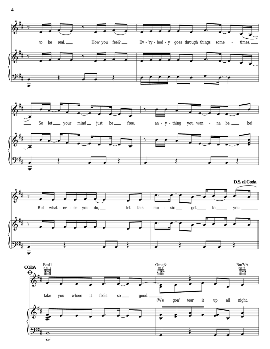 Gonna Breakthrough Gonna Breakthrough Piano, Vocal, Guitar scores gallery preview page 4