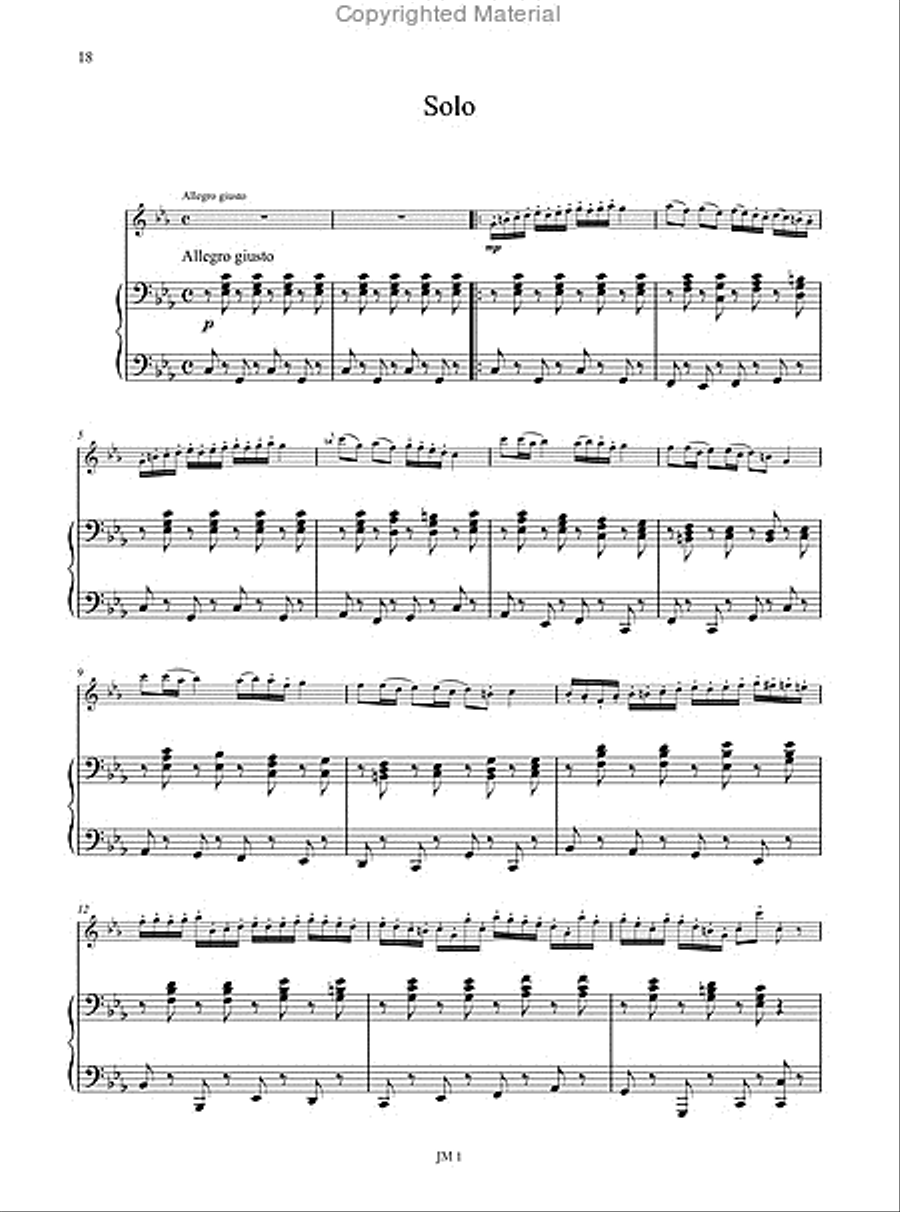 12 Jewish Songs for Violin and Piano (2006) Violin Solo scores gallery preview page 7