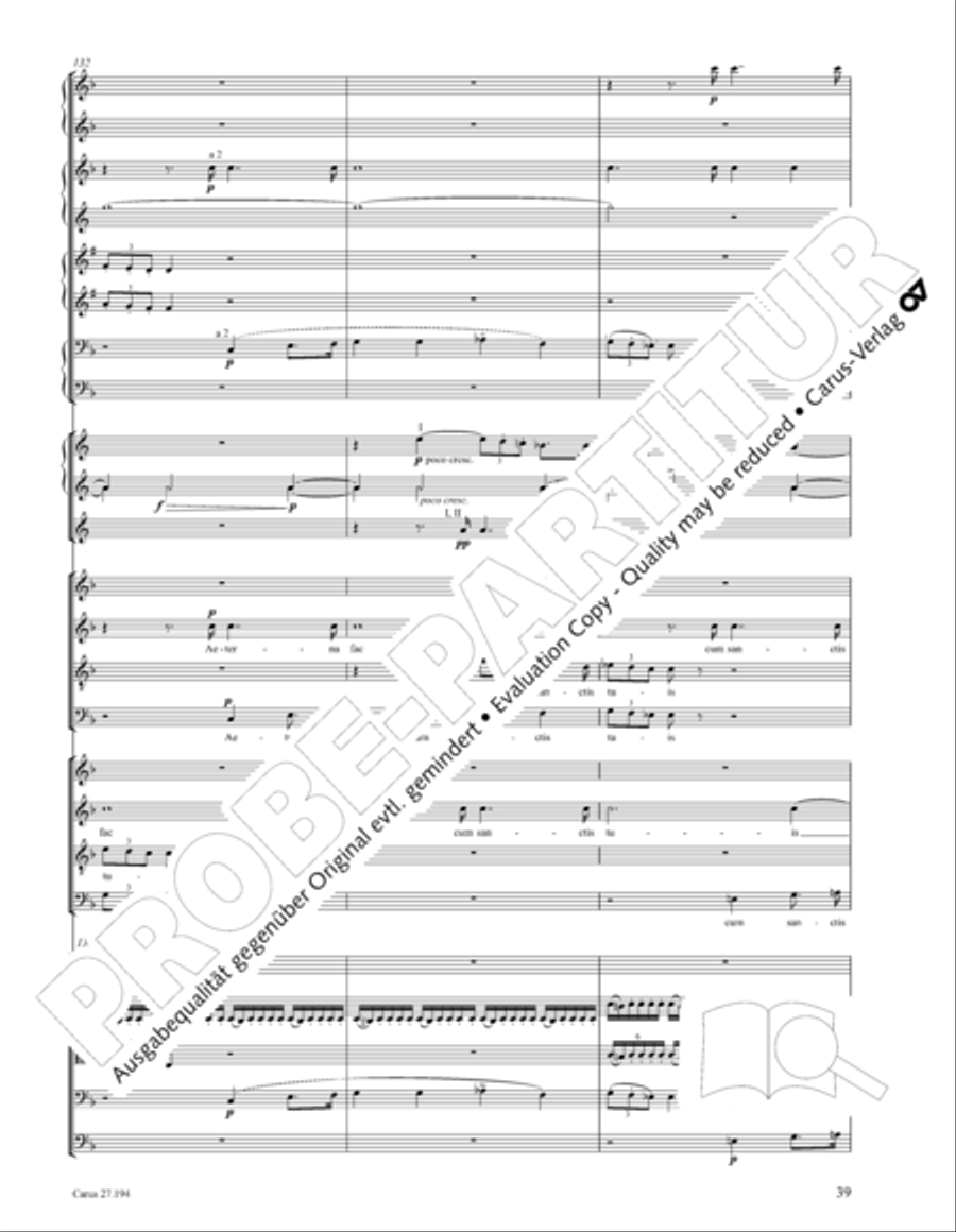 Te Deum Te Deum 4-Part scores gallery preview page 40