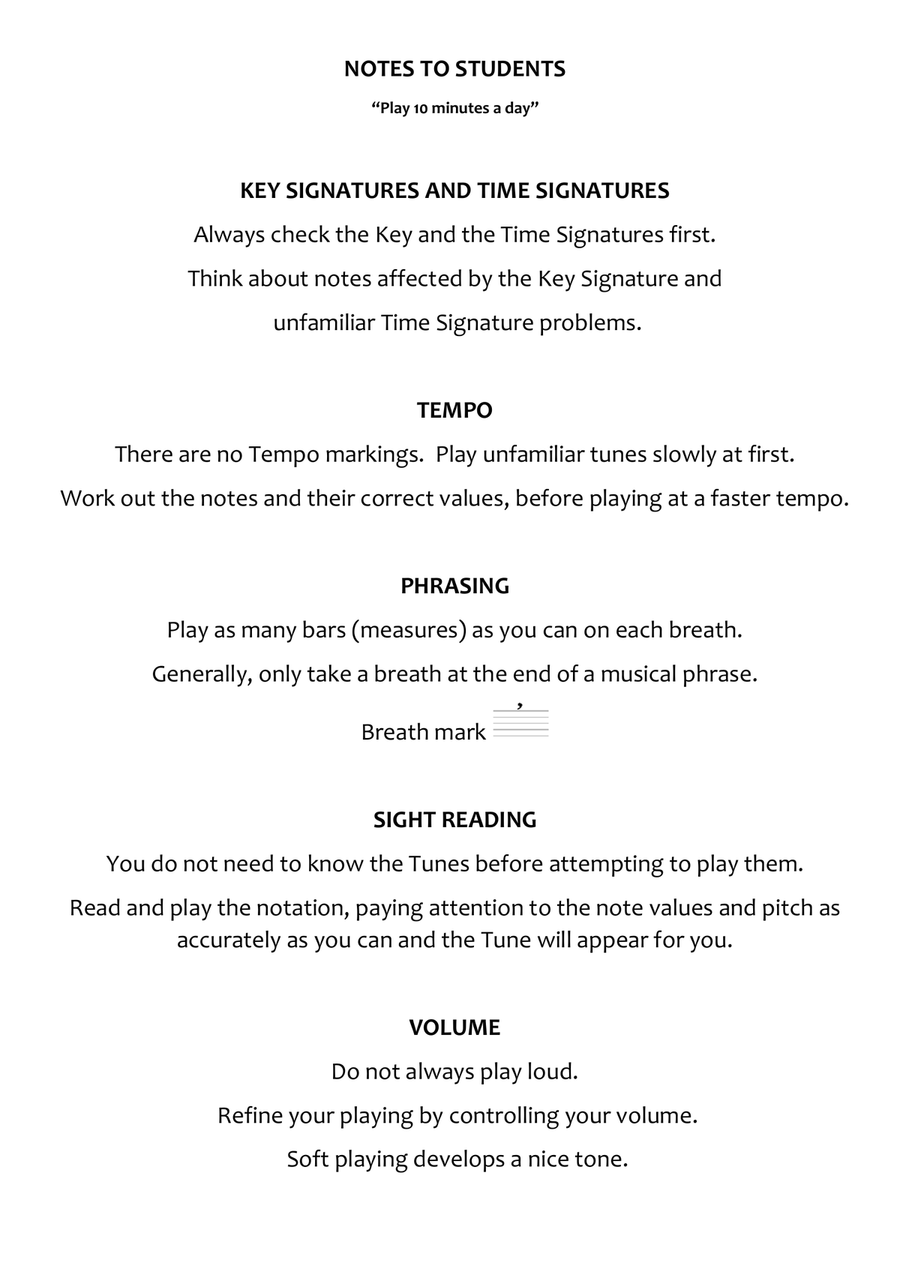 A LEARN TO PLAY book of 100 EASY TUNES & 10 EASY DUETS for Beginner HORN,TREBLE CLEF Brass Duet scores gallery preview page 3