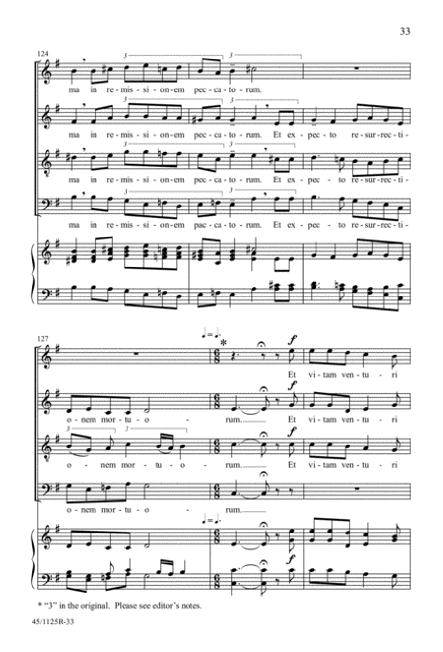 Missa super Dixit Maria 4-Part scores gallery preview page 35